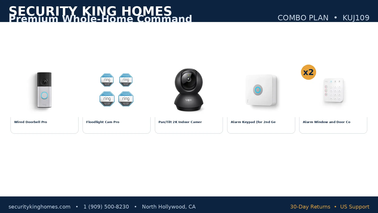 Premium Whole-Home Command combo plan — devices included