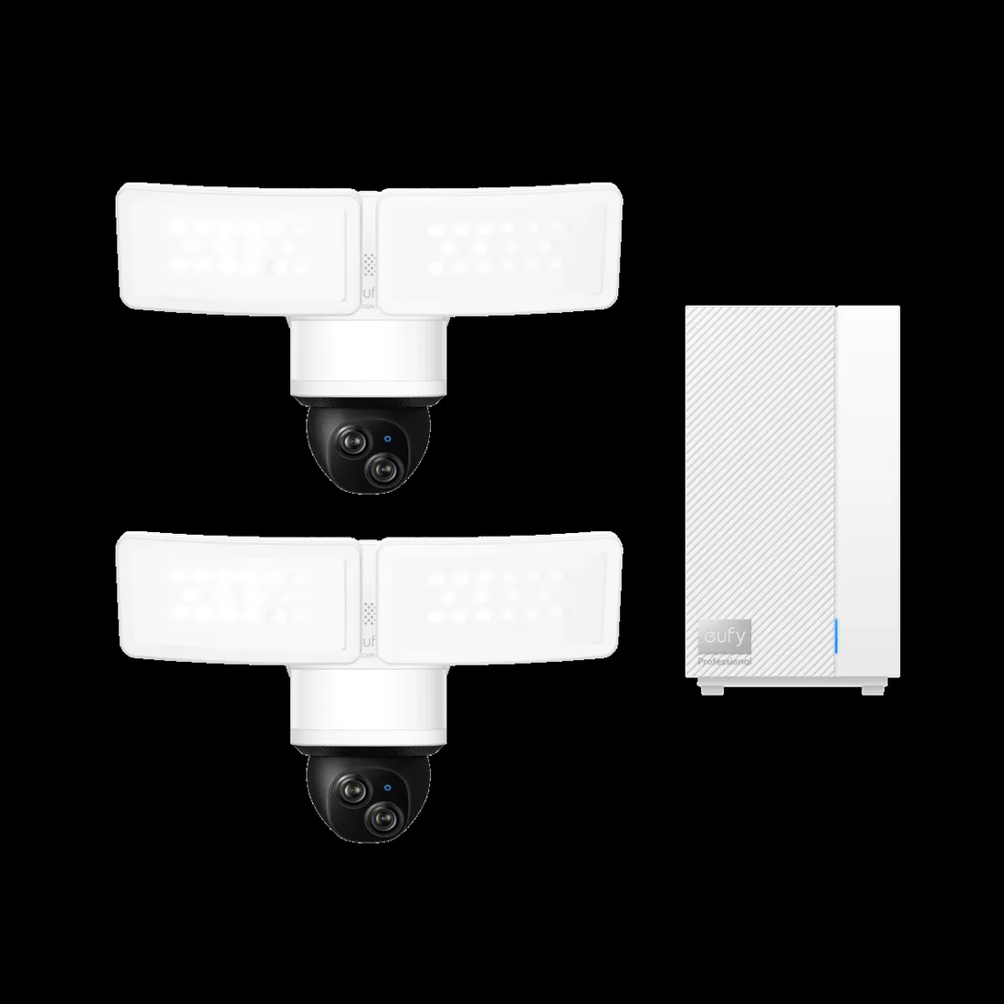 eufy eufy Floodlight Camera E340 (2-Cam Kit) + eufy HomeBase™ Professional S1 – smart home security device