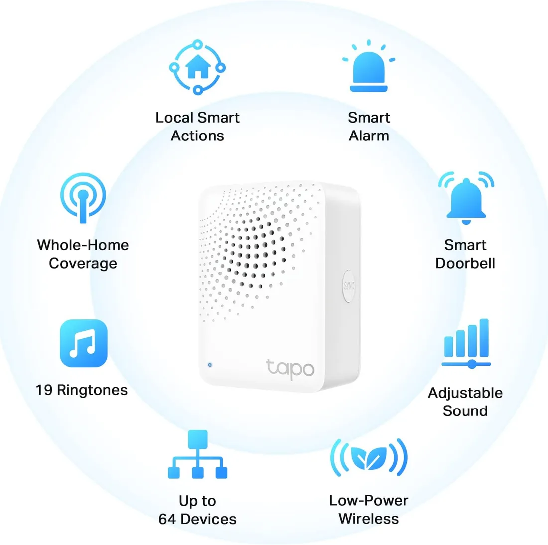 Tapo Smart Hub with Chime, Tapo H100 – alternate view