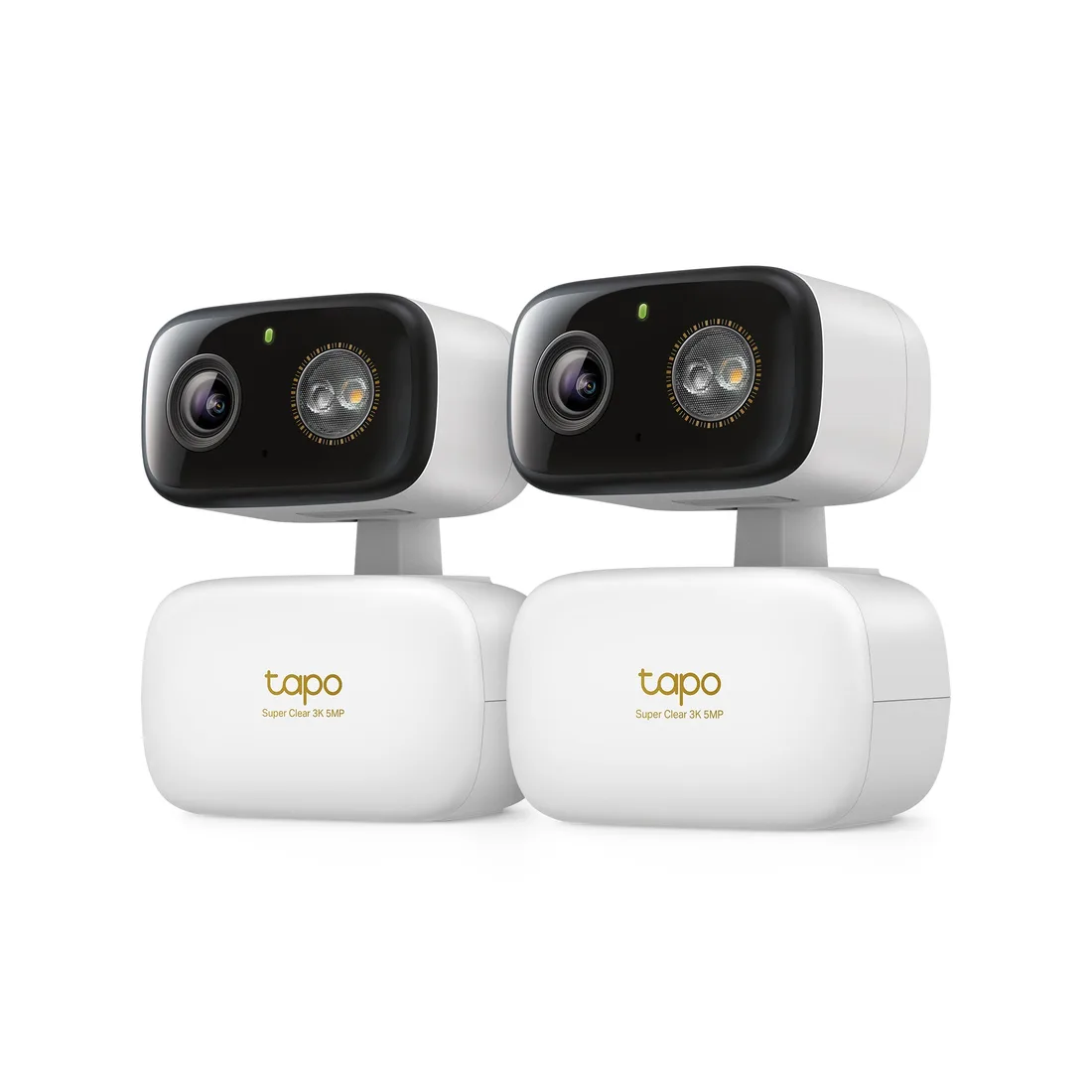 Tapo 3K Pan/Tilt Indoor/Outdoor Security Camera, Tapo C236 HybridCam 360 2-Pack – smart home security device