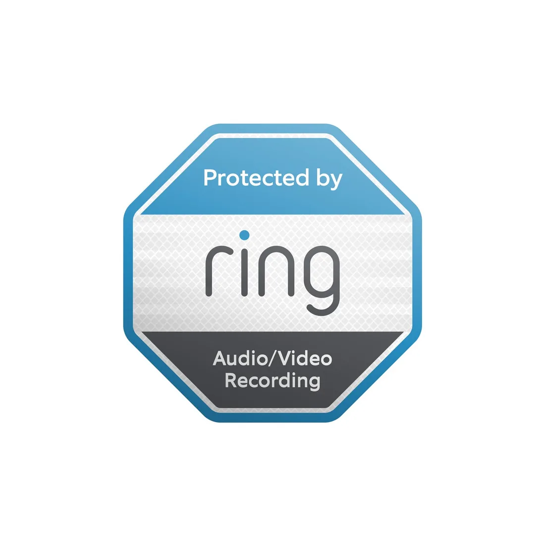 Ring Reflective Security Stickers – alternate view