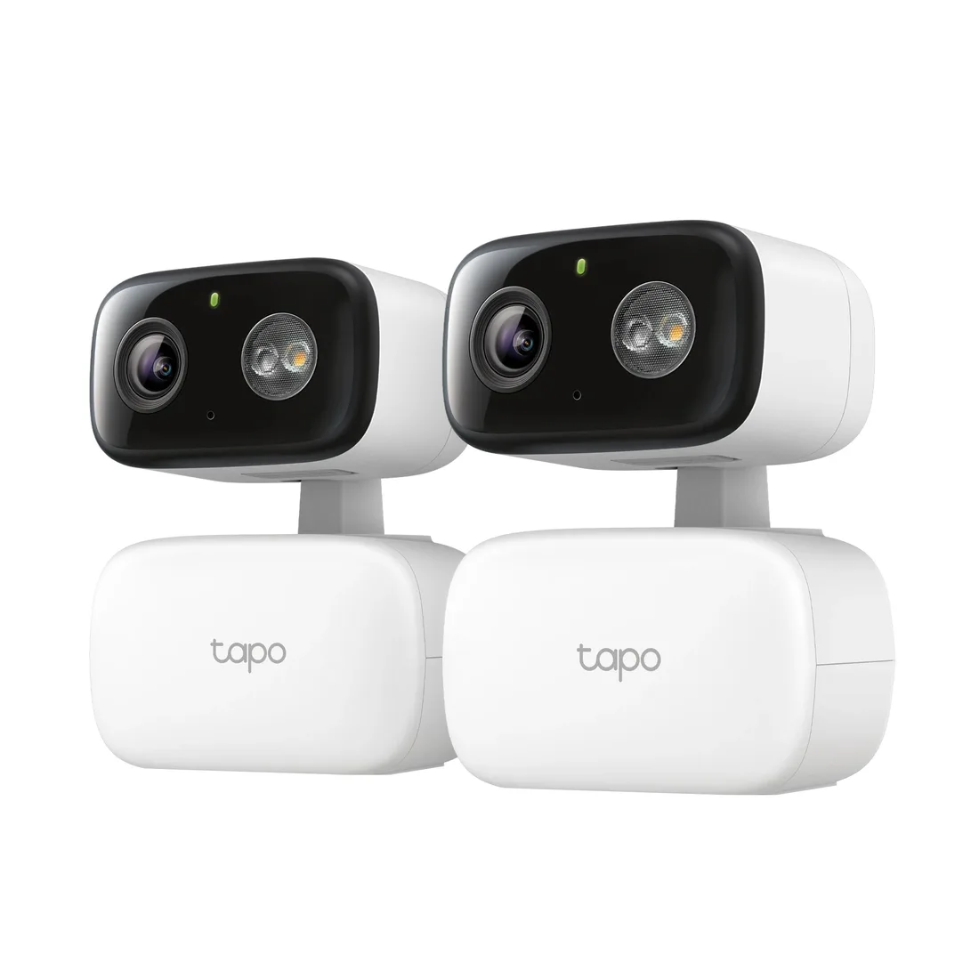 Tapo 1080P Pan/Tilt Indoor/Outdoor Security Camera, Tapo C206 HybridCam 360 2-Pack – smart home security device