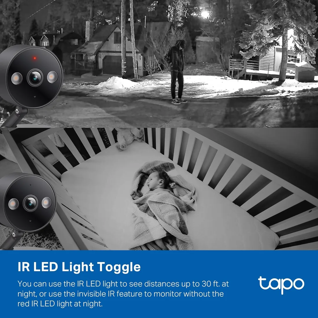 Tapo 4-Pack 2K QHD Indoor/Outdoor Security Camera Black Tapo C121 – alternate view