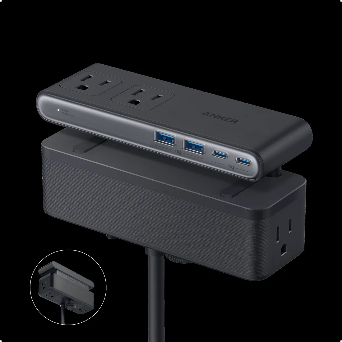 eufy Anker Nano Power Strip (10-in-1, 70W, Clamp) – smart home security device