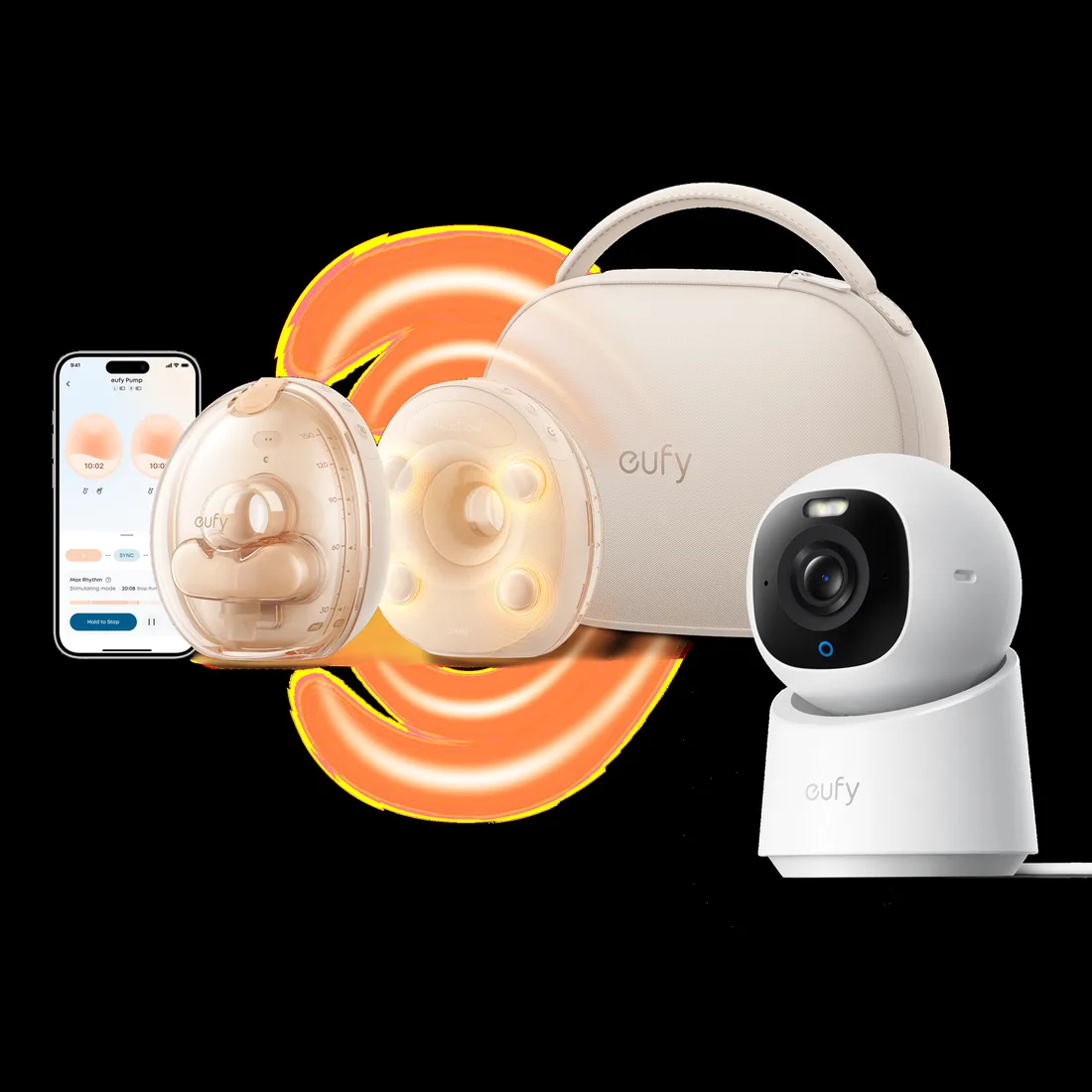 eufy eufy Wearable Breast Pump S2 Pro & Indoor Cam E30 – smart home security device