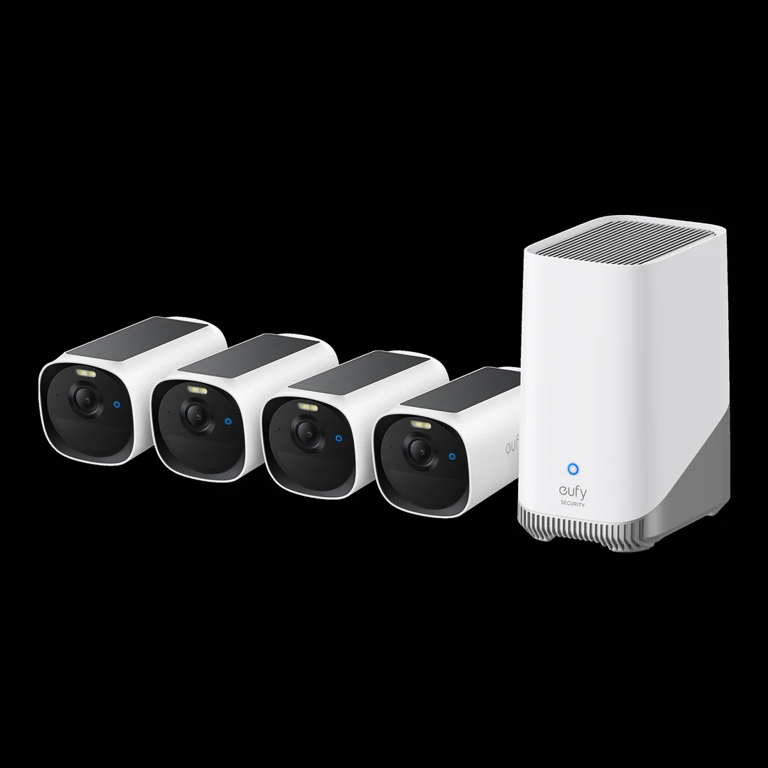 eufy eufyCam E40 4-Cam Kit (HomeBase™ S380) – smart home security device