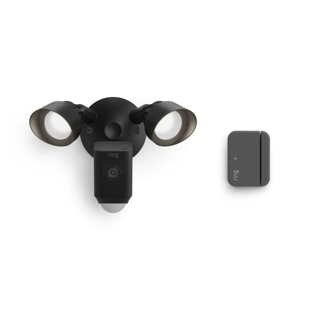 Ring Floodlight Cam Plus, Wired + Outside Door Sensor (Newest Model) – alternate view