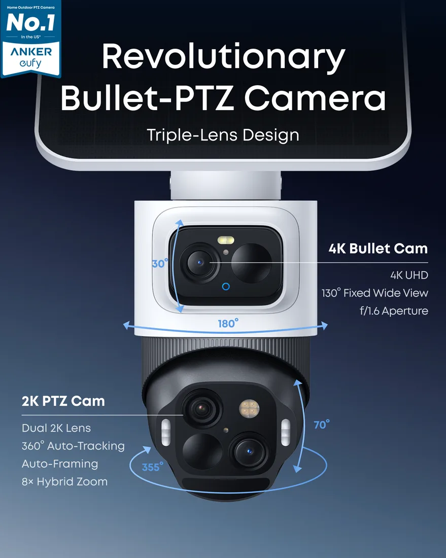 eufy eufyCam S4 4-Cam Kit + 1 TB Hard Drive – alternate view
