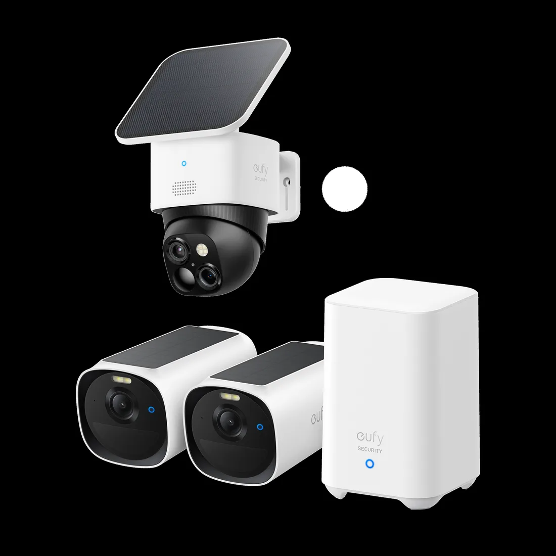eufy eufyCam E40 2-Cam Kit (HomeBase™ 2) + eufy SoloCam S340 – smart home security device