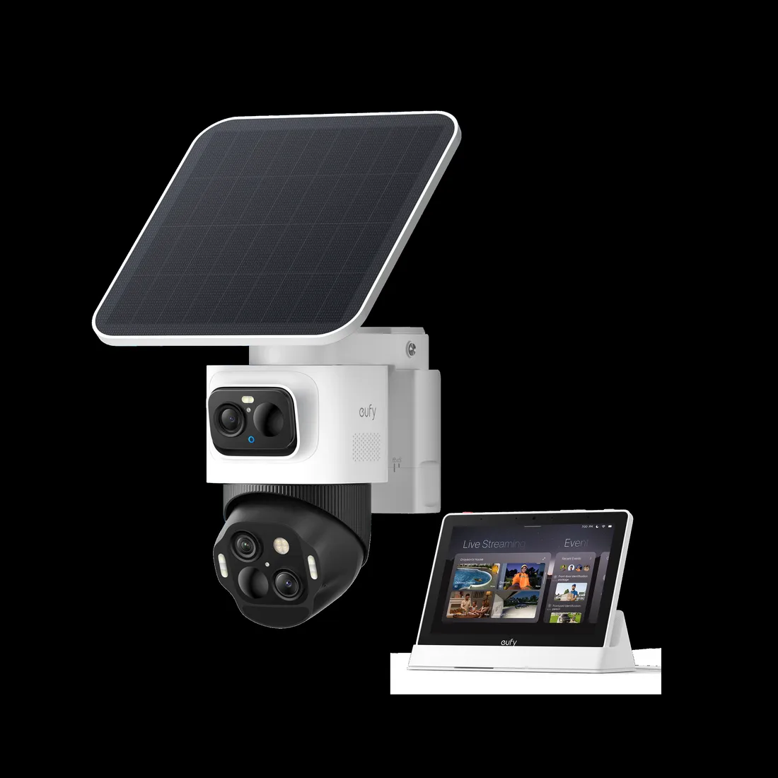 eufy eufyCam S4 + eufy Smart Display E10 – smart home security device