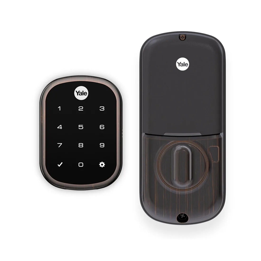 Ring Yale Real Living Assure Lock SL With Z-Wave Plus (for Works with Ring Alarm Security System) – alternate view