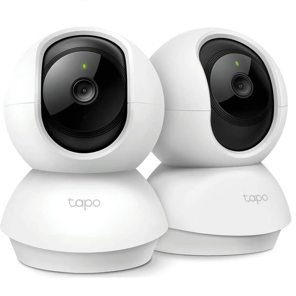 Tapo Pan/Tilt 2K Indoor Security Camera 2 Pack, Tapo C210P2 – smart home security device
