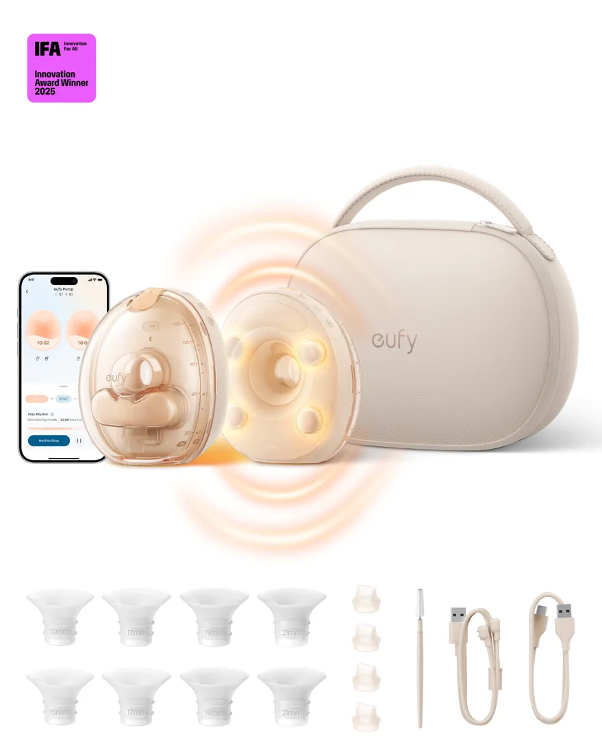 eufy eufy Wearable Breast Pump S2 Pro & Indoor Cam S350 – alternate view
