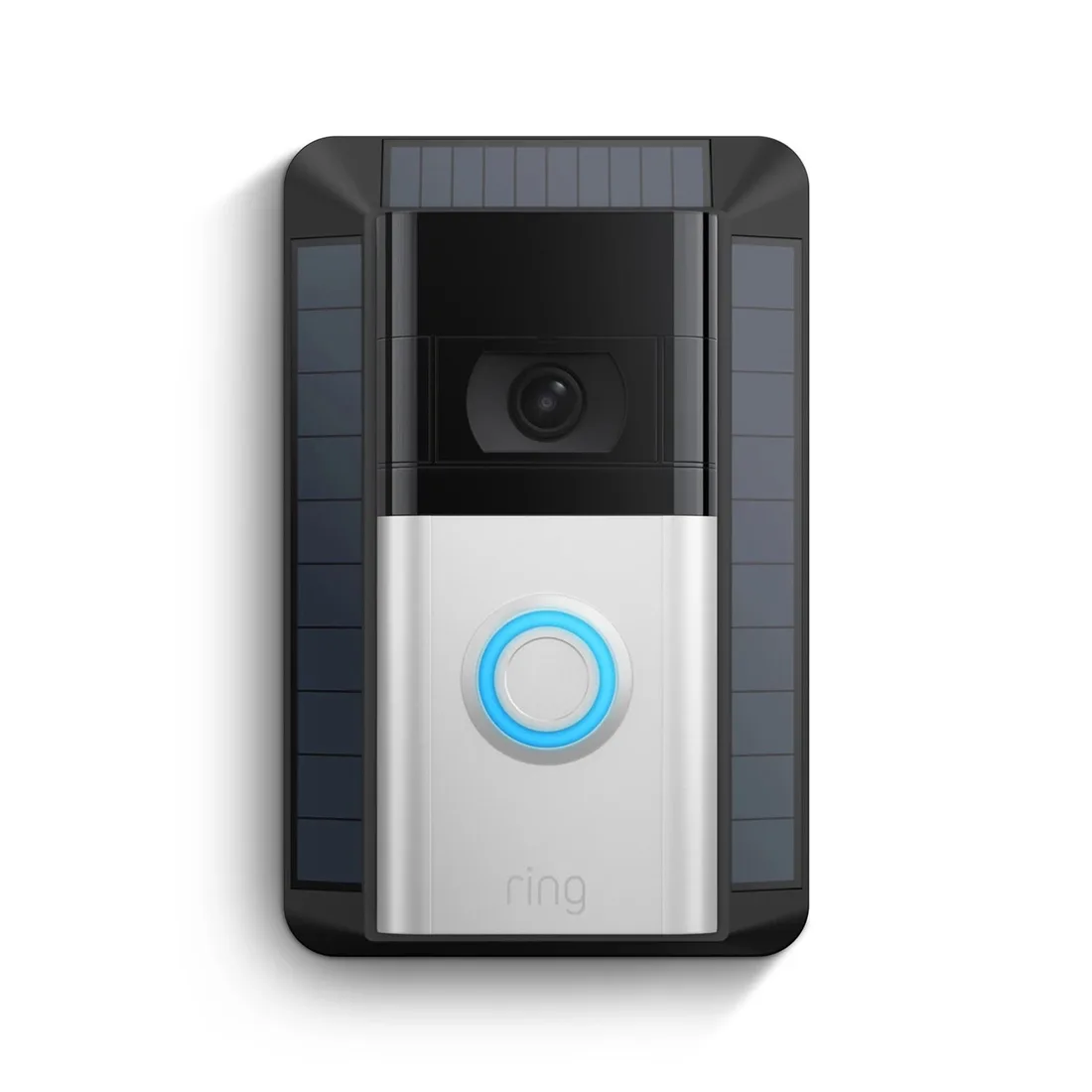 Ring Solar Charger (for Battery Doorbell (2nd Gen), Battery Doorbell Plus (2nd Gen), Battery Doorbell Pro (2nd Gen)) – smart home security device