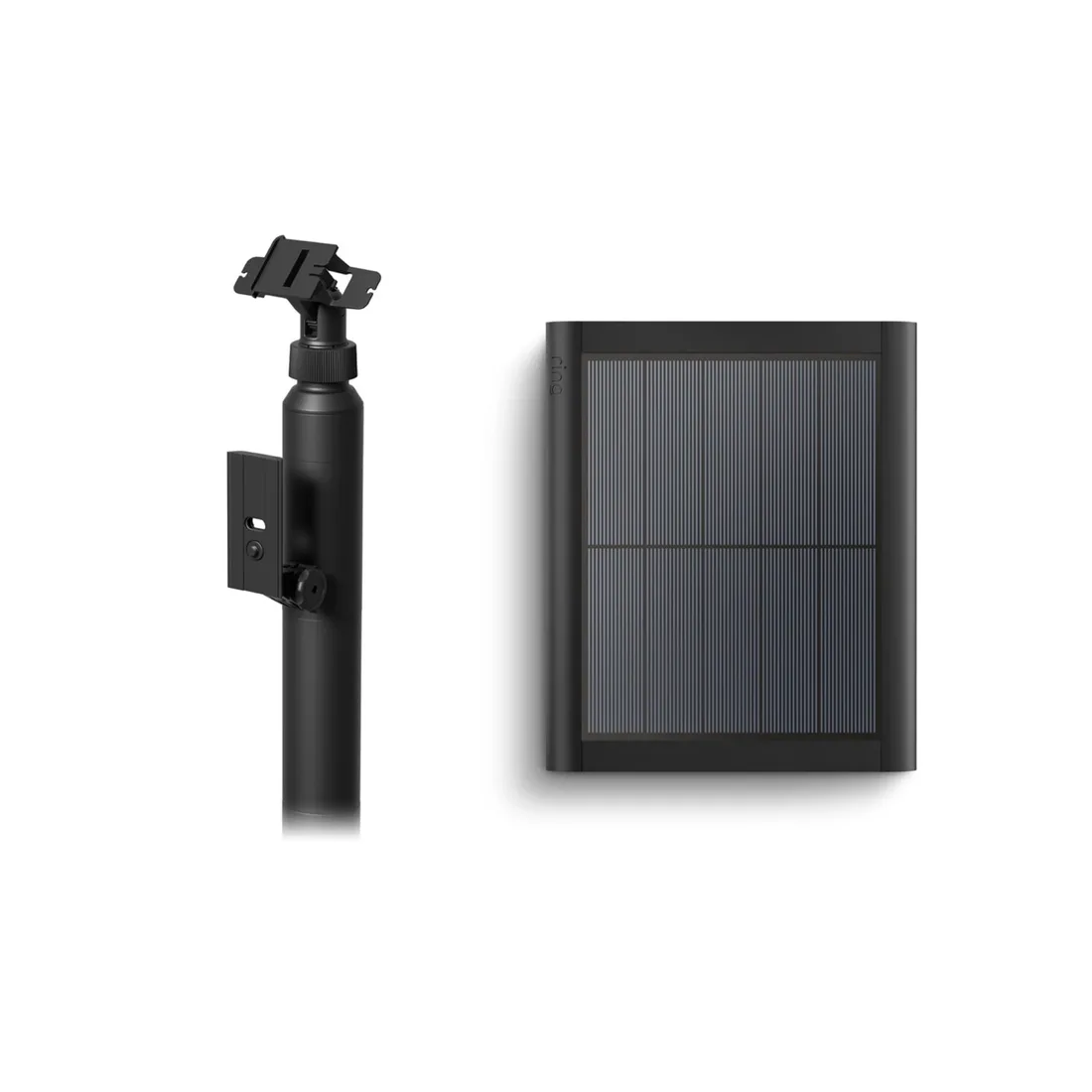 Ring Stake Mount + Solar Panel (USB-C) – alternate view