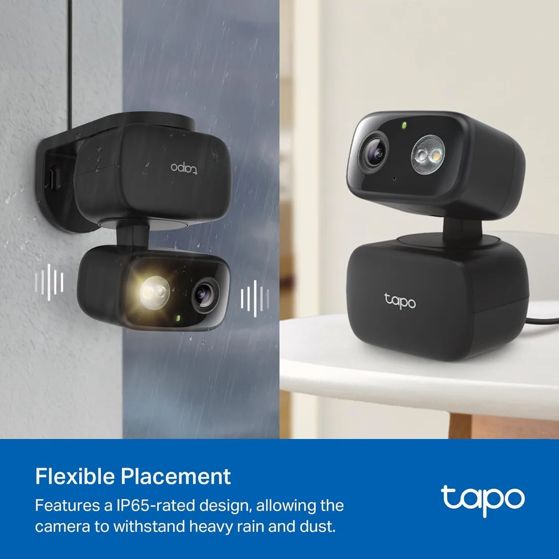 Tapo 1080P Pan/Tilt Indoor/Outdoor Security Camera, Tapo C207 HybridCam 360 – alternate view