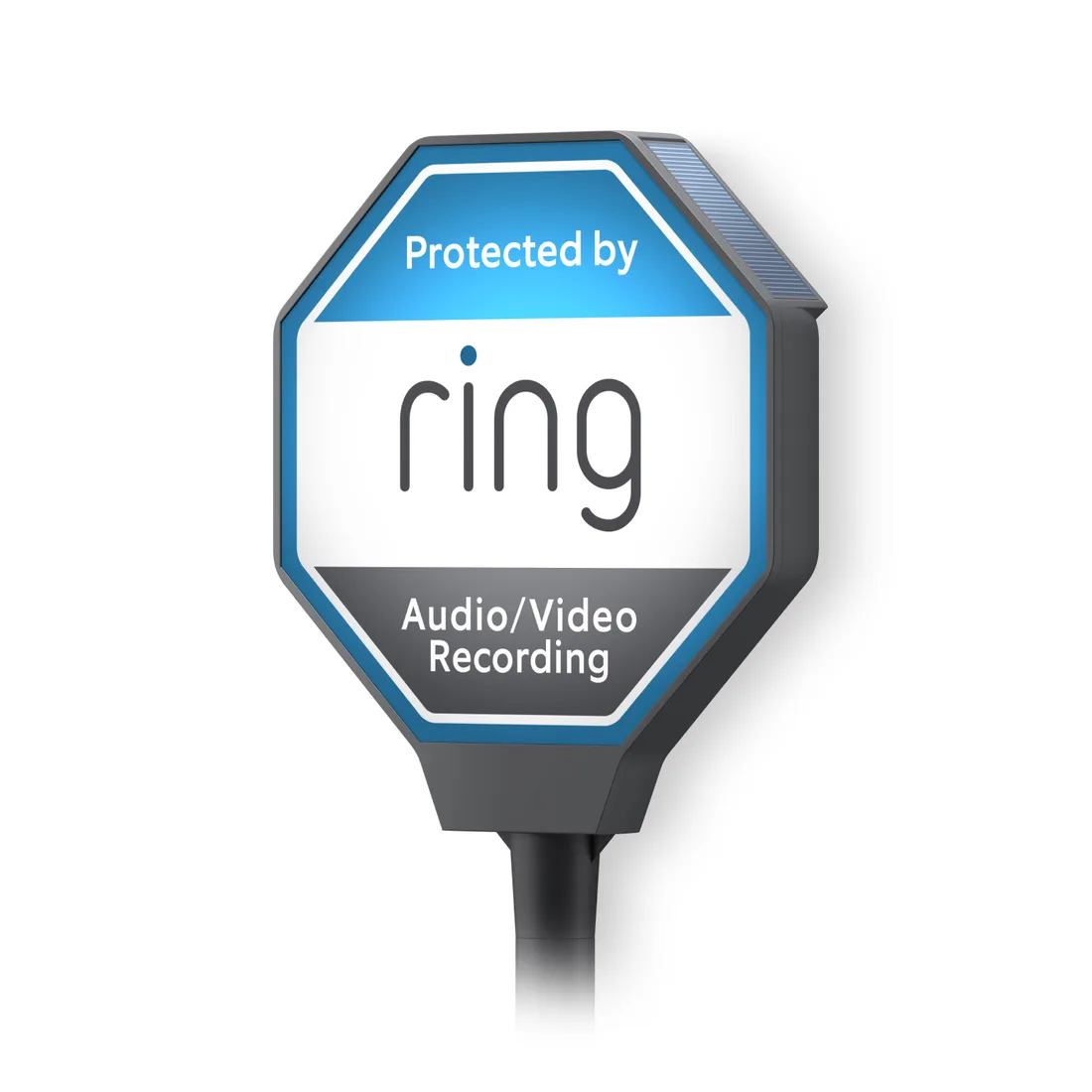 Ring Ring Beacon (Solar Security Sign) – alternate view