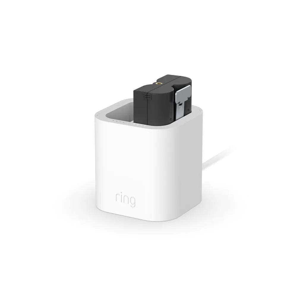 Ring Charging Station (for Quick Release Battery Pack) – alternate view