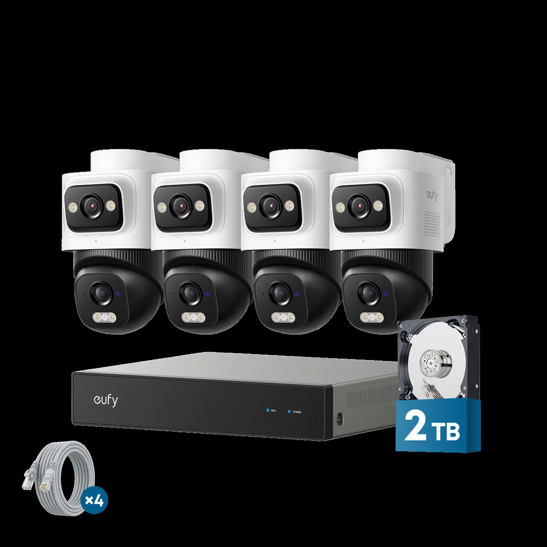 eufy eufy Security NVR System E50-4-Cam Kit – smart home security device