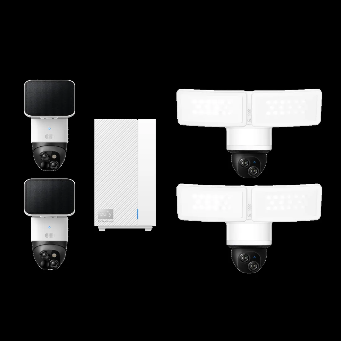eufy Family Outdoor 4-Cam Kit with HomeBase™ Professional S1 – smart home security device