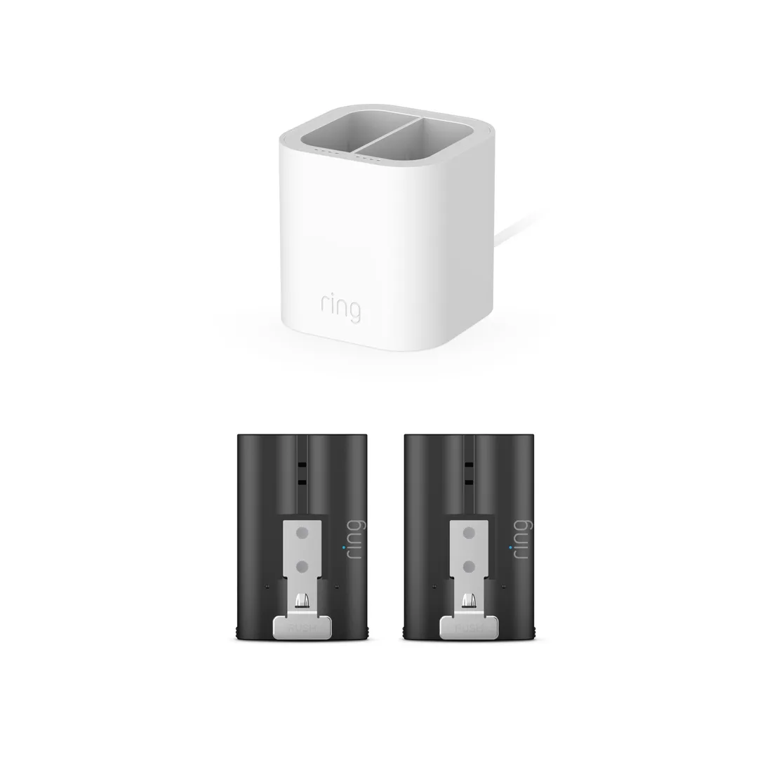 Ring Charging Station + 2 Quick Release Battery Packs – alternate view