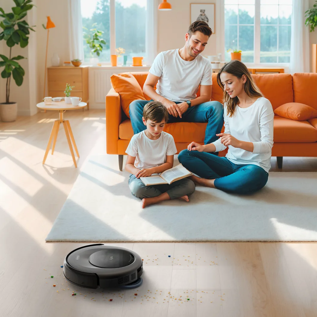 eufy eufy Robot Vacuum Omni C20 + Indoor Cam E220 (ExpertSecure System) – alternate view